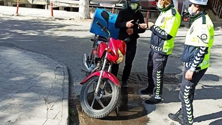 Motosikletlere sıkı kontrol
