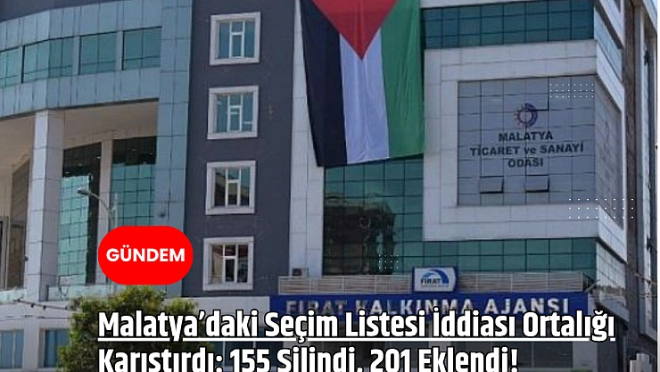 MTSO'da seçim öncesi liste bilmecesi! 155 mi, 140 mı?