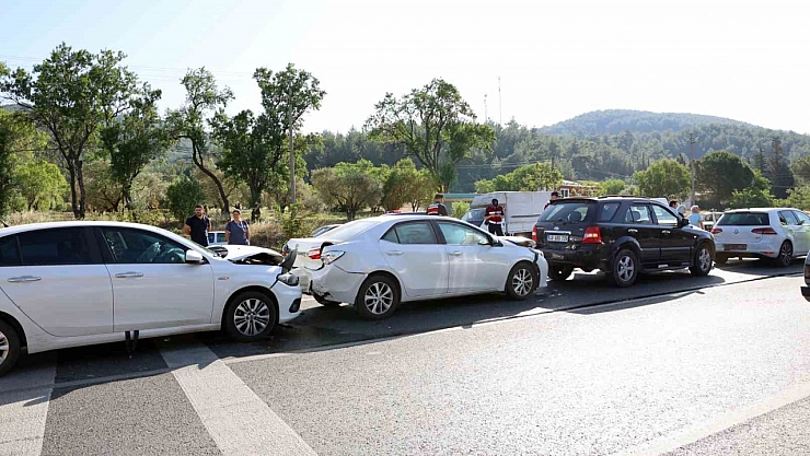 Muğla'da zincirleme kaza