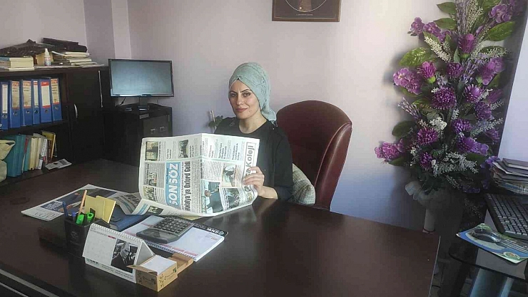 Muhabirlikten müdürlüğe uzanan başarıya ödül