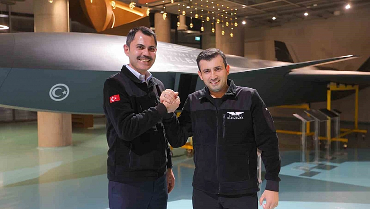 Murat Kurum, Selçuk Bayraktar'la bir araya geldi