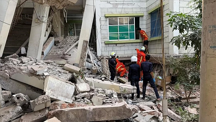 Myanmar'daki depremlerde can kaybı 1700'e yükseldi