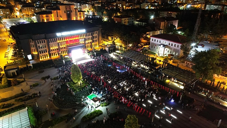 Niğde'de milli coşku...