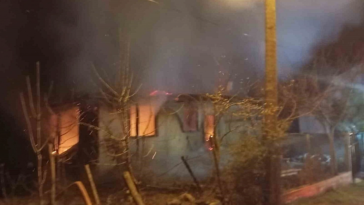 Tokat'ta korkutan yangın