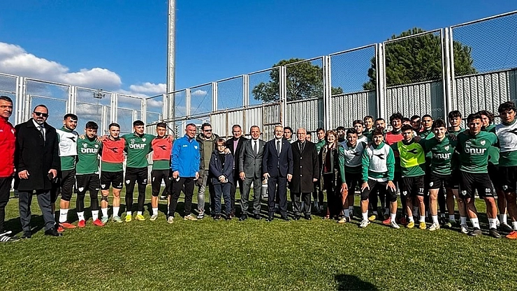 Bursaspor'a moral ziyareti