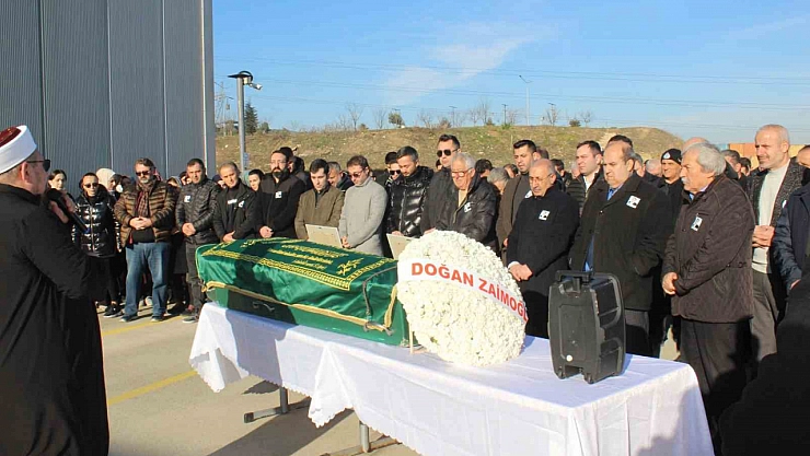 İş insanı son yolculuğuna uğurlandı