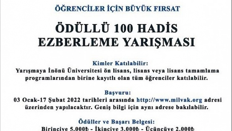 Hadis ezberleme yarışması