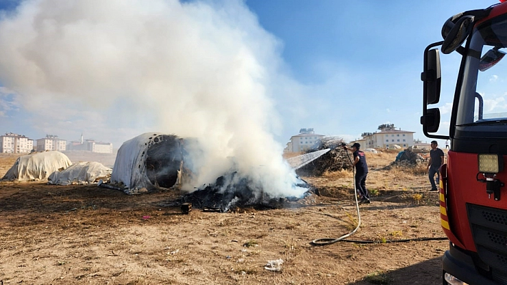 Odun ve tezek yangını