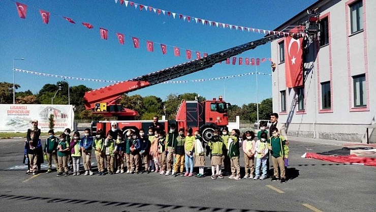 İtfaiyecilerle buluştular