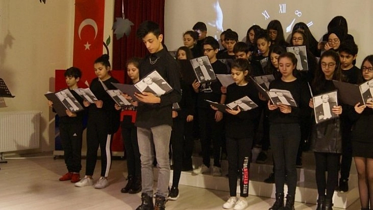 Anma programı ilgi gördü