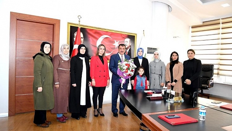 Gürkan'a öğretmenler günü ziyareti