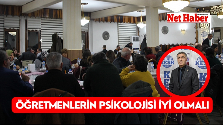 Öğretmenlerin psikolojisi iyi olmalı