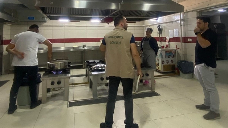 Okulların Kantin ve Yemekhaneler' de Denetim