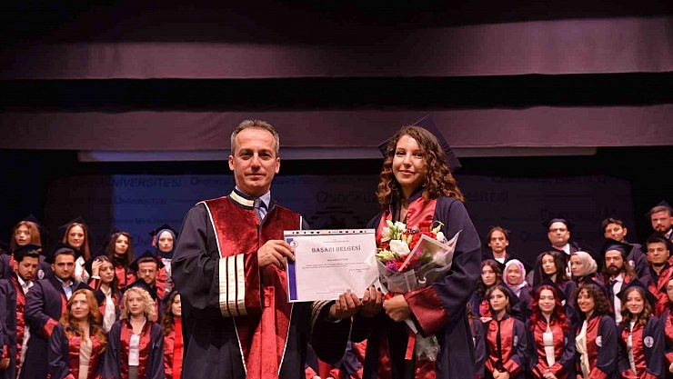 OMÜ'de yılın ilk mezuniyet heyecanı