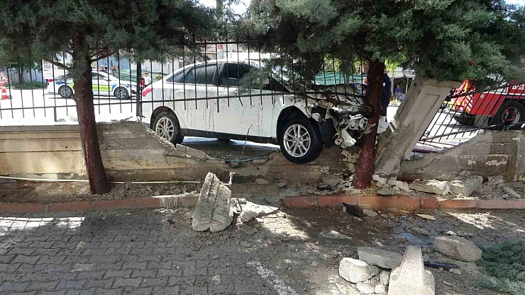 Malatya'da korkutan kaza!