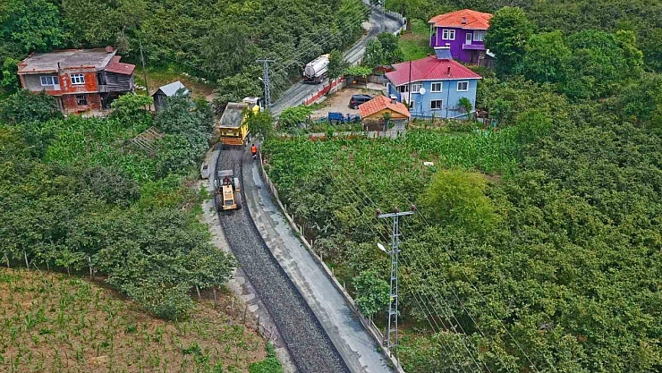 Ordu'nun yollarında asfalt seferberliği sürüyor