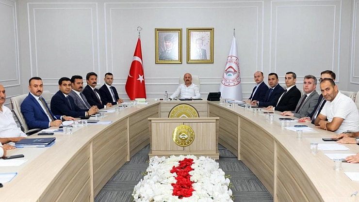 Orta hasarlı yapılar için değerlendirme toplantısı yapıldı