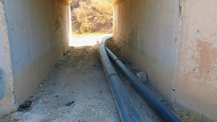 Osmaneli'de ikinci su hattı için çalışmalar başladı