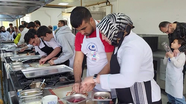 Otizmli çocuklar pizza yaptı!