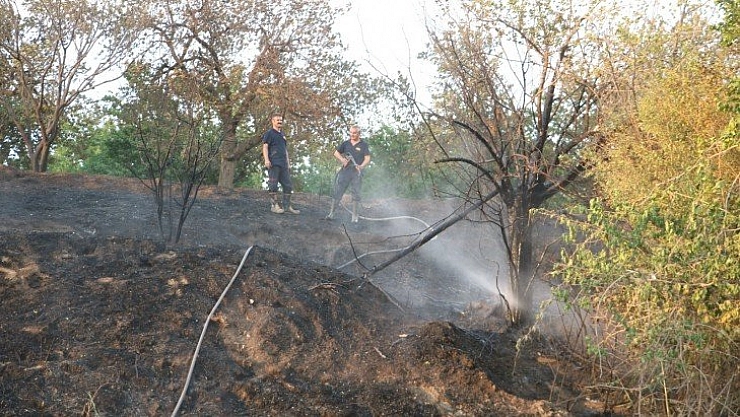Yangın söndürüldü