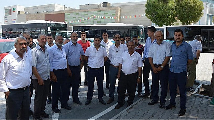 Otobüsçüler grevde
