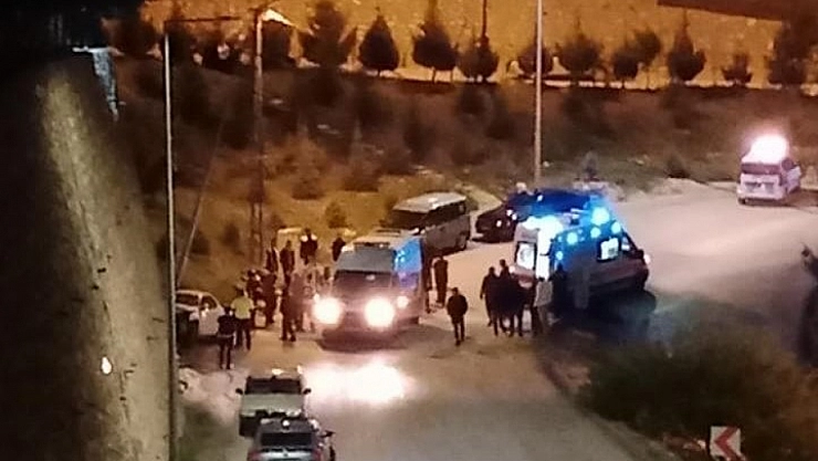 Otomobil elektrik direğine çarptı : 3 yaralı