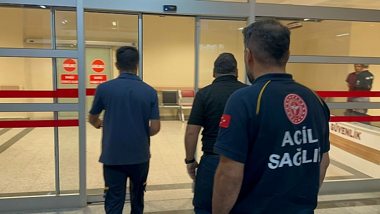 Otomobilin çarpıştığı 2 yaya yaralandı