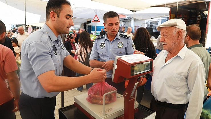 Pazar alışverişlerinde artık hileye yer yok! Giriş ve çıkışlarda kullanılacak!