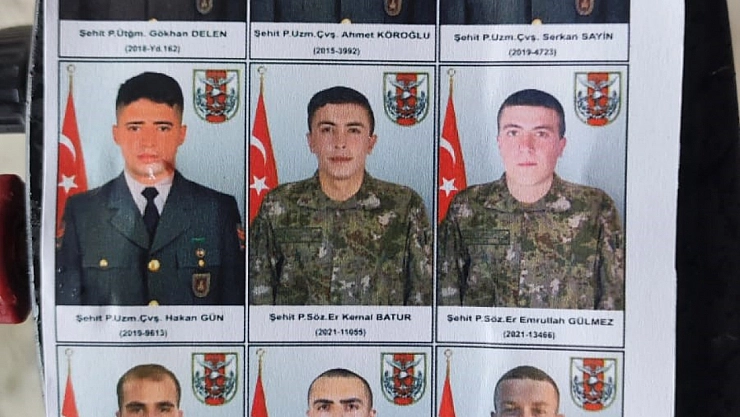 Kahraman şehitler memleketlerine uğurlandı