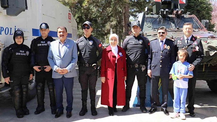 Polis birimleri tanıtıldı