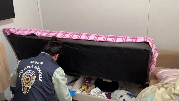 Polis ekiplerinden kaçamadı