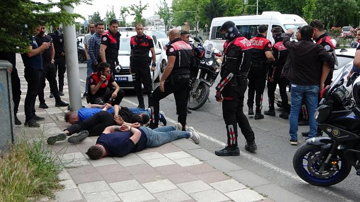 'Dur' ihtarına uymadı! Kaza yaptı!