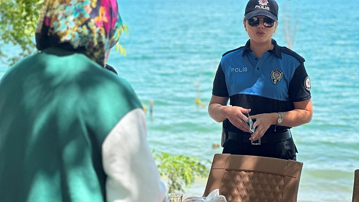 Polisten boğulmalara karşı uyarı