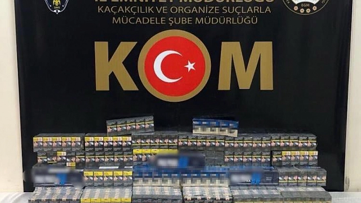 Polisten kaçak sigara operasyonu
