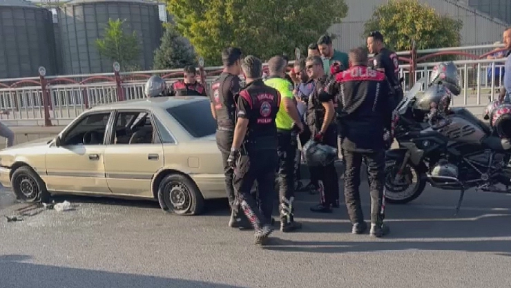 Polisten kaçan sürücü 11 araca çarptı