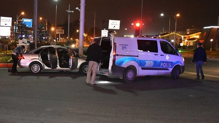 Polisten kaçmaya çalıştılar