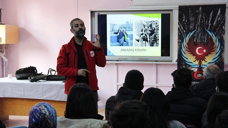 Terörden uzak kalın