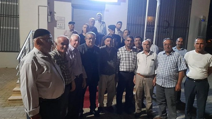 Erdoğan mahalleliyi ziyaret etti