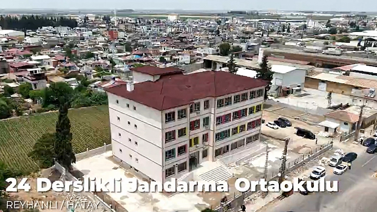 Reyhanlı'da yapımının sonana gelindi