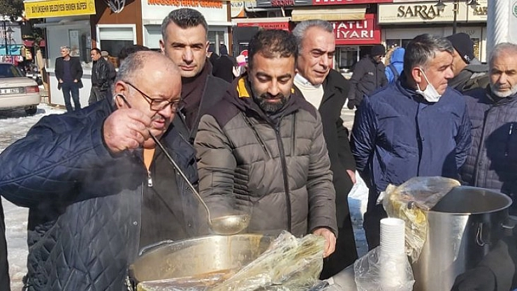 RIŞVANDER'den çorba ikramı