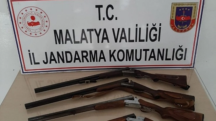 4 Av Tüfeği ele geçirildi