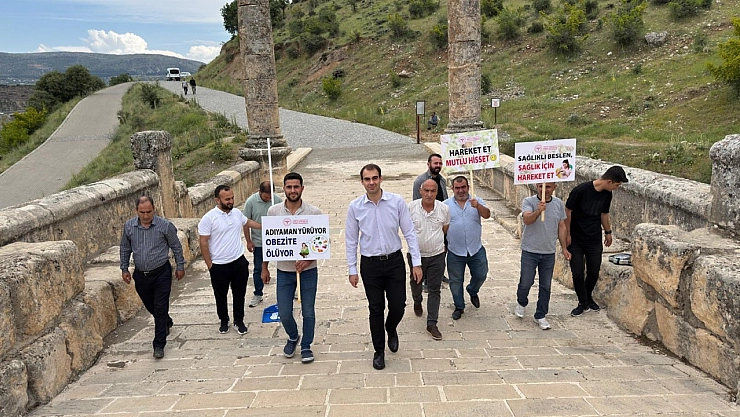 'Sağlık için hareket et' etkinliği düzenlendi