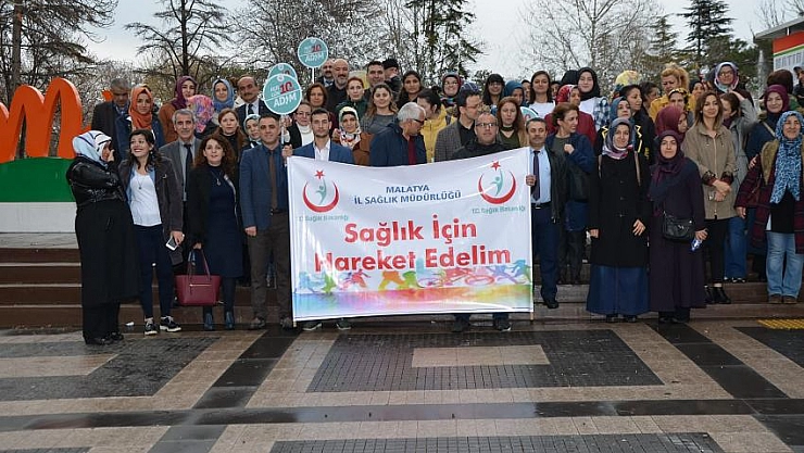 Sağlıklı yaşam yürüyüşü
