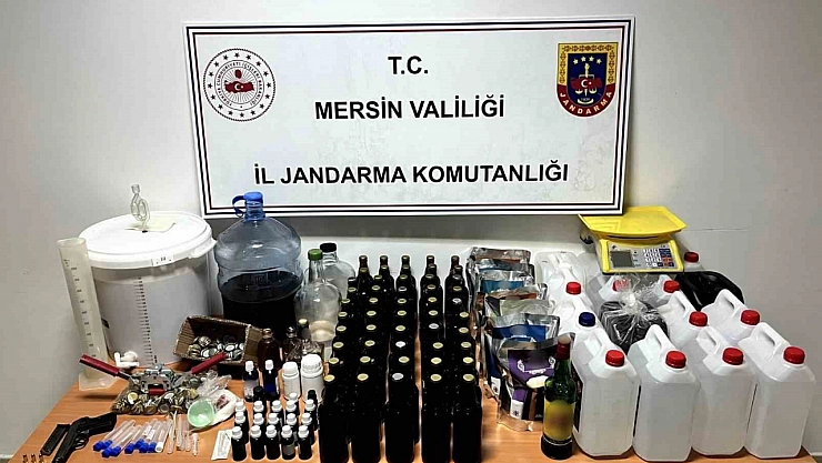 Sahte içki üretip sattılar