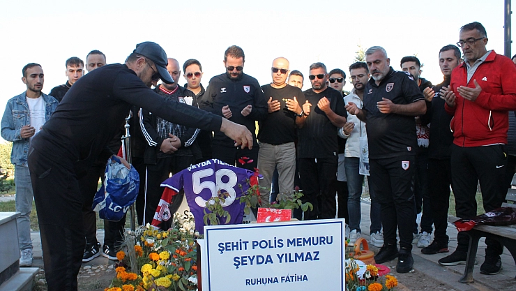 Samsunspor Şehit Polis Şeyda Yılmaz'ı Unutmadı
