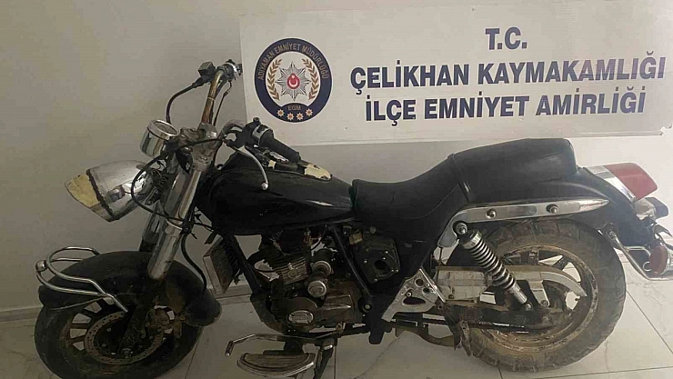 Şanlıurfa'dan çalınan motosikleti, Adıyaman'a getirmişler!