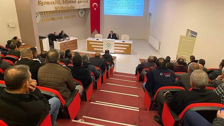 Çiftçilere hibe programları anlatıldı