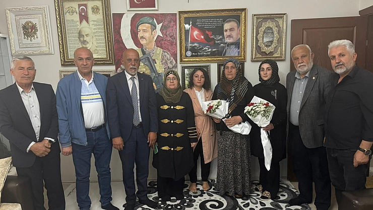 Şehit annelerinin Anneler Günü kutlandı!