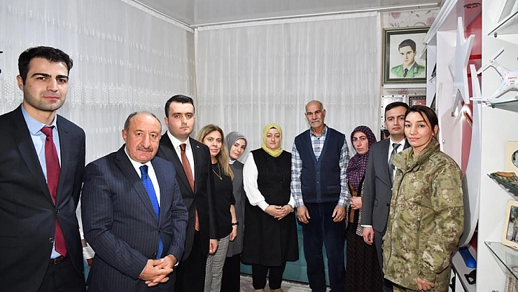 Şehitlerin ailelerine vefa