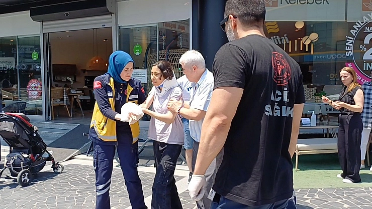 Sınav dönüşü yaralandı!